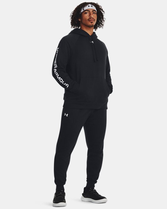 UA Rival Fleece-Trainingsanzug, Black, pdpMainDesktop image number 0